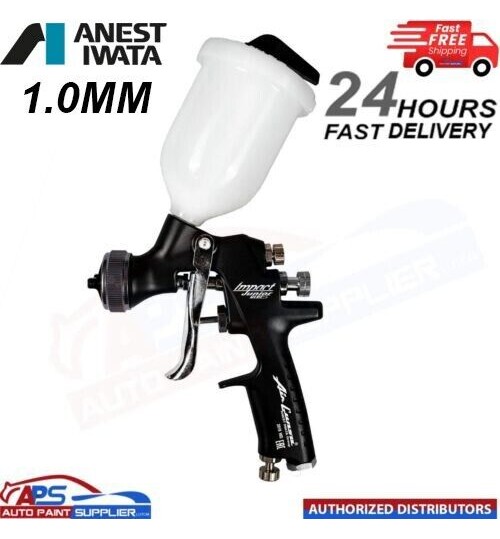 Anest Iwata Junior Gravity Spray Gun HTE-S Impact 1.0mm - FAST DELIVERY